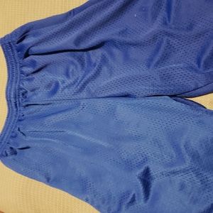 Blue shorts